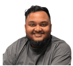 Aarib from the Fyndel team